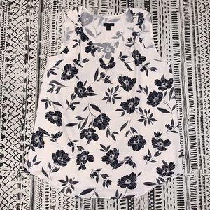 Ann Taylor Floral Tank Top